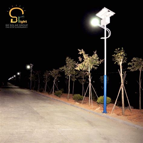 40W Solar LED Street Lighting with 6m Pole - China Solar Street Light ...