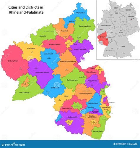 State Of Germany - Rhineland-Palatinate Stock Image - Image: 32795031