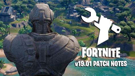 Fortnite Update 19.01 Patch Notes: All You Need To Know