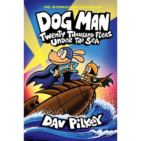 Twenty Thousand Fleas Under the Sea (Dog Man Book 11) by Dav Pilkey | BIG W