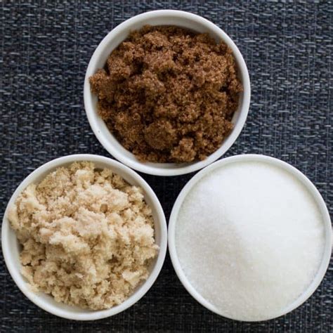 Granulated, Light Brown & Dark Brown Sugar - What's the Difference?