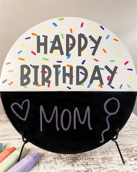 Custom Birthday Sign Birthday Centerpiece Birthday Decor Chalkboard ...