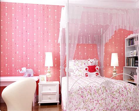 beibehang papel de parede Children room girls bedroom non woven ...