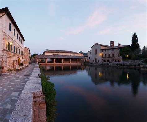 Ancient village of Bagno Vignoni with … – License image – 70430034 ...