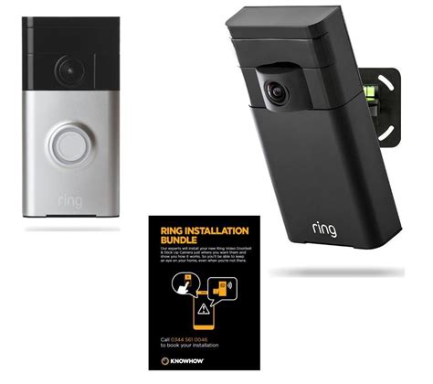 Buy KNOWHOW Ring Stick Up Camera, Video Doorbell & Installation Bundle | Free Delivery | Currys