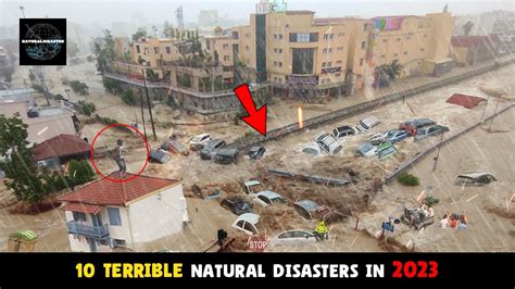 The Worst Natural Disasters Caught On Camera 2023, 10 Tsunami ...