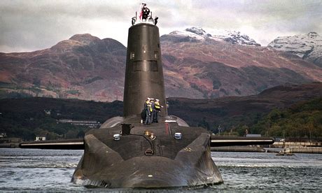 The Trident-class nuclear submarine Vanguard. - Defence Police Federation