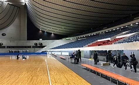 Yoyogi stadium built in 1964 to host handball at Olympics 2020 ...