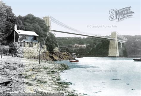 Photo of Menai Bridge, Suspension Bridge 1913