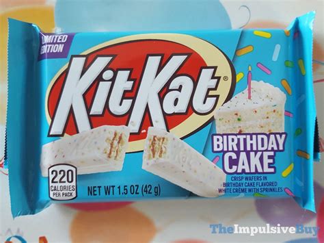 Birthday Cake Kit Kat Bar White Chocolate Limited Edition, 40% OFF