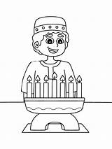 Kwanzaa Coloring Page sketch template