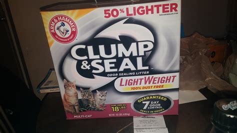 Arm & Hammer Clump & Seal LightWeight Litter reviews in Cat Litter - ChickAdvisor