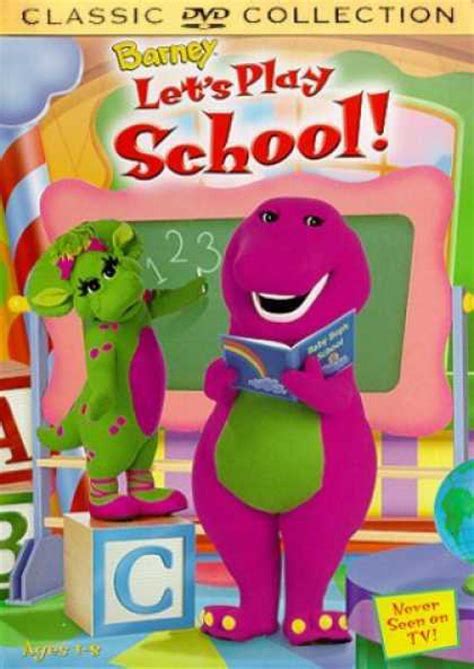 Barney: Let's Play School--new DVD at the Ukiah Branch | Barney, Barney the dinosaurs, Childhood ...