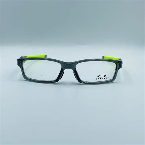 Oakley Crosslink (A) Polished Grey Smoke Green 56, Men's Fashion, Watches & Accessories ...