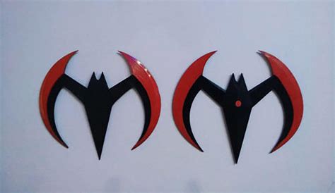 Batarang Batman Beyond - 3D Print Model by 3DModelDesigner