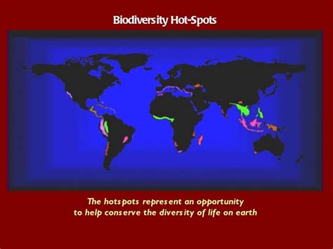 Biodiversity hotspots