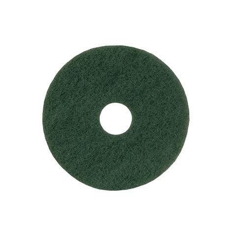 5 x 12" GREEN Floor Cleaning Pads for Machines - Regent Clean