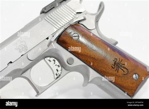 Safari Arms Matchmaster model 911 pistol in cal. 45ACP Stock Photo - Alamy