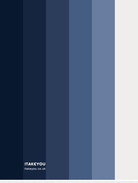 Dark Blue Color Palette