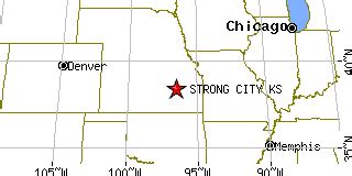 Strong City, Kansas (KS) ~ population data, races, housing & economy