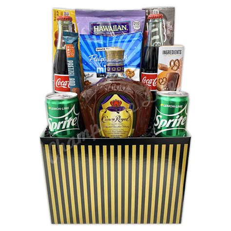 Bourbon and Cigar Gift Basket - Champagne Life Gift Baskets