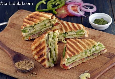 32 Veg Grilled Indian Sandwich Recipes | Collection of Grilled Sandwiches