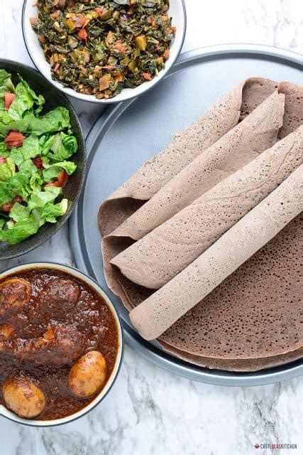 INJERA—100% Gluten Free Teff Injera Recipe - Chef Lola's Kitchen