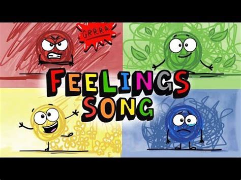 Animated Scribble SPOT Kids Feeling SONG - YouTube | Emotions preschool ...