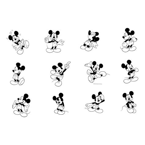 Mickey Mouse Logo PNG Transparent & SVG Vector - Freebie Supply