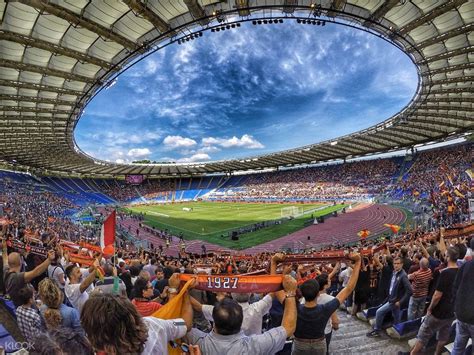 AS Roma Football Match Tickets at Olimpico Stadium, Rome, Italy - Klook ...