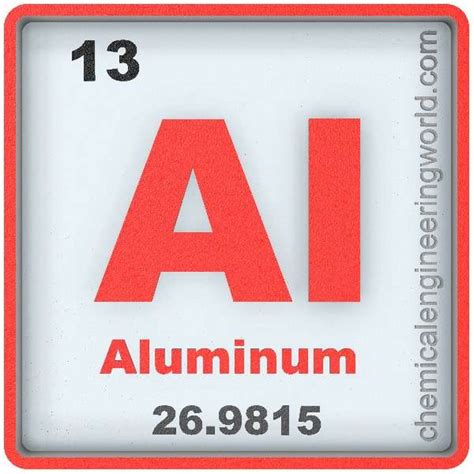 Aluminium Element Properties and Information - Chemical Engineering World