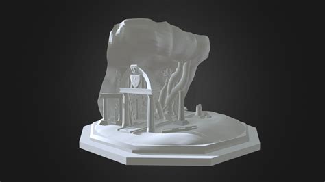 Undertale - Ruins Entrance (No texture) - Download Free 3D model by caratsritzy [80924c5 ...