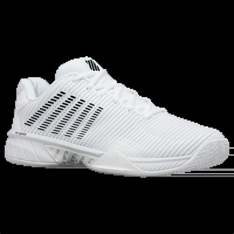 K-Swiss Hypercourt Express 2 (White/Black) Men's Shoes · RacquetDepot