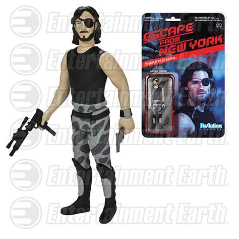 Escape from New York Snake Plissken ReAction 3 3/4-Inch Retro Action ...