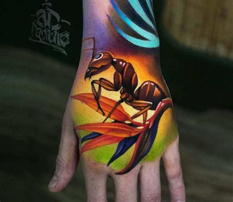 Ant tattoo by A.d Pancho | Photo 26567