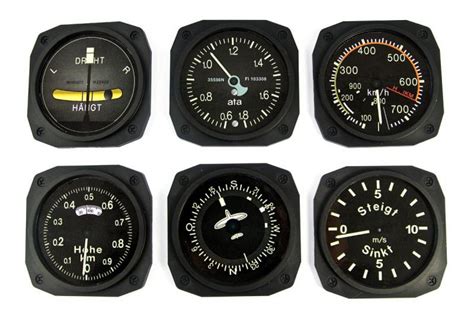 Aircraft instrument-style trays (Germany WW II) - AEROCOCKPIT