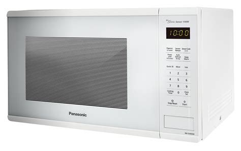 Panasonic 1.3 Cu. Ft. 1100w Countertop Microwave Oven - White -nn-su656w - Single - 1.30 Ft Main ...