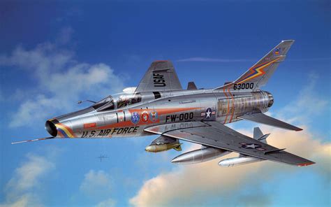 7 North American F-100 Super Sabre HD Wallpapers | Backgrounds ...