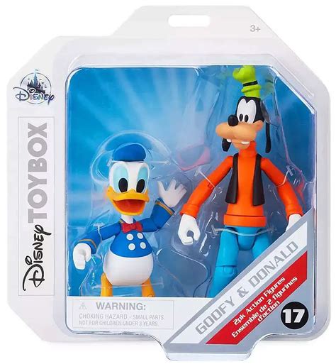 Disney Mickey Mouse Toybox Goofy Donald Duck Exclusive Action Figure - ToyWiz