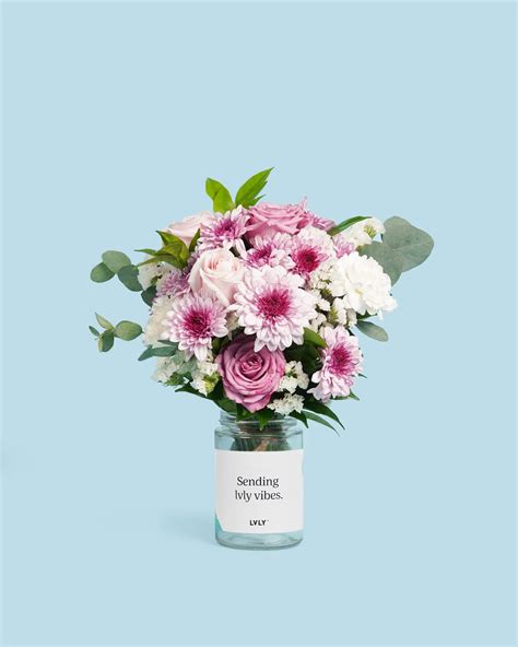 Blushing Beauty Flower Jars - Same Day Delivery - LVLY Malaysia