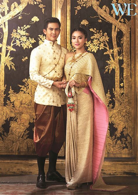 ชุดไทยวิวาห์ ชุดไทยพระราชนิยม ,Traditional Wedding Costume of Thailand, Thai wedding dress, The ...