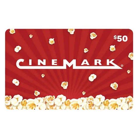 Cinemark $50 eGift Card | Egift card, Ticket card, Cards