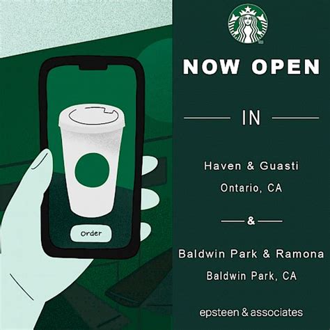 Now Open - 2 New Starbucks Locations | Epsteen & Associates