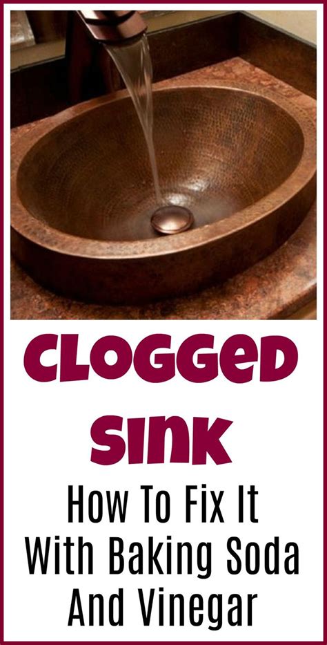 How To Unclog A Sink With Vinegar And Baking Soda - Organic Palace ...