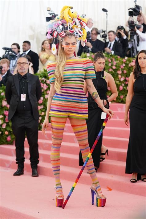 Red Carpet Dresses: Cara Delevingne - Met Gala 2019