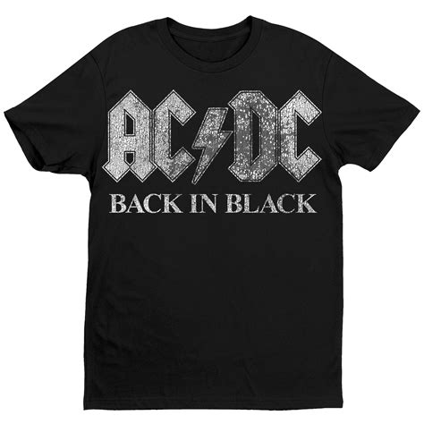 AC/DC Back In Black T-Shirt — GDA, Inc.