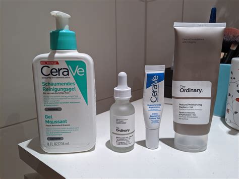 Night time CeraVe / The Ordinary skin care routine for normal to oily skin – Two Roaming Werners