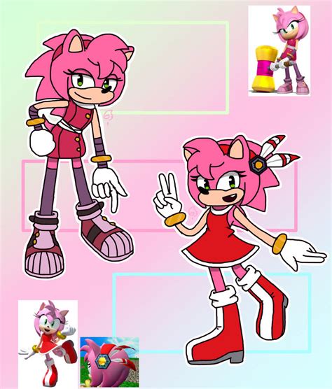 Amy Rose Outfits 2 by FlameHeart87 on DeviantArt