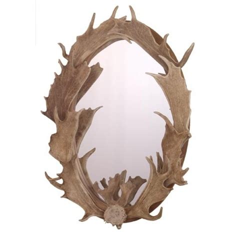 Fallow Deer Antler Mirror