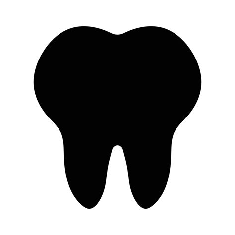 Tooth vector icon 23566486 Vector Art at Vecteezy